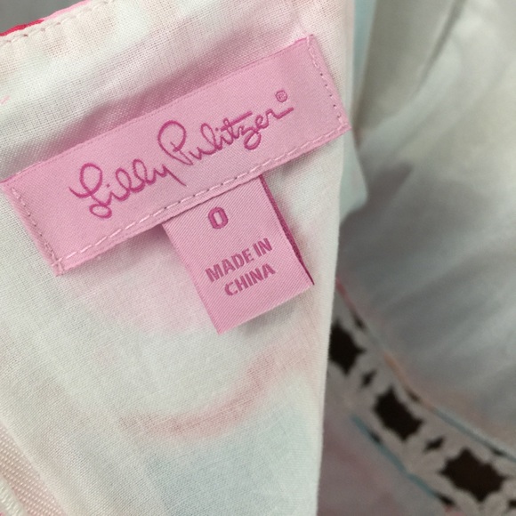 Lilly Pulitzer Lenore Sunglow Dress Size 0 - Picture 6 of 8